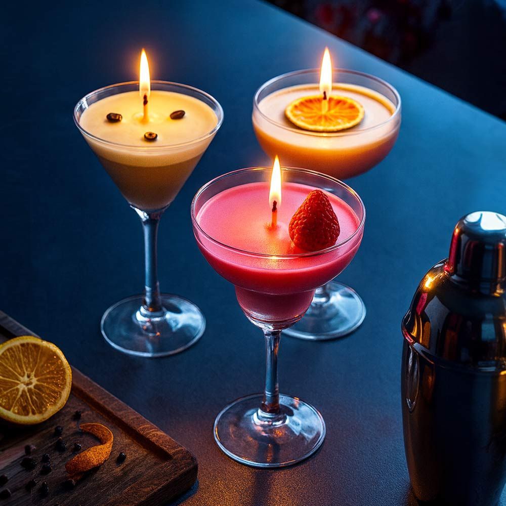 Cocktail Candle Set
