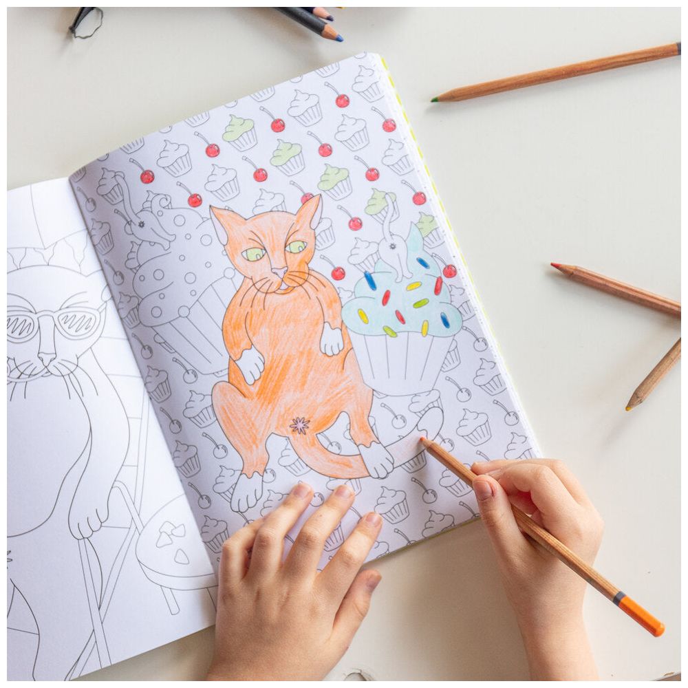 The Cat Butt Colouring and Activity Book