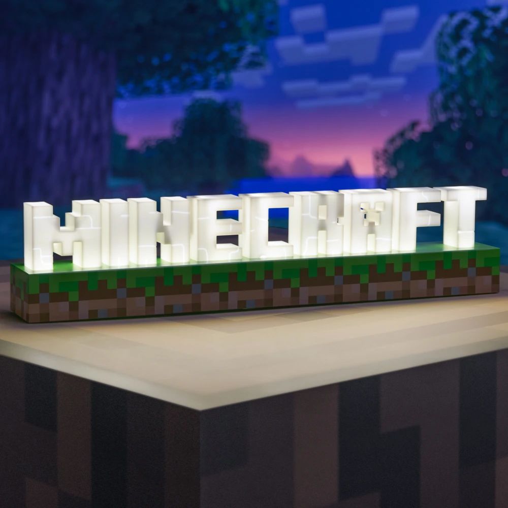 Minecraft Logo Light
