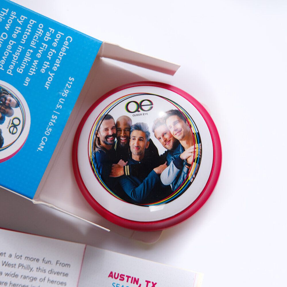 Queer Eye: Talking Button