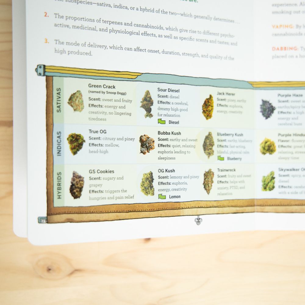 The Scratch & Sniff Book of Weed