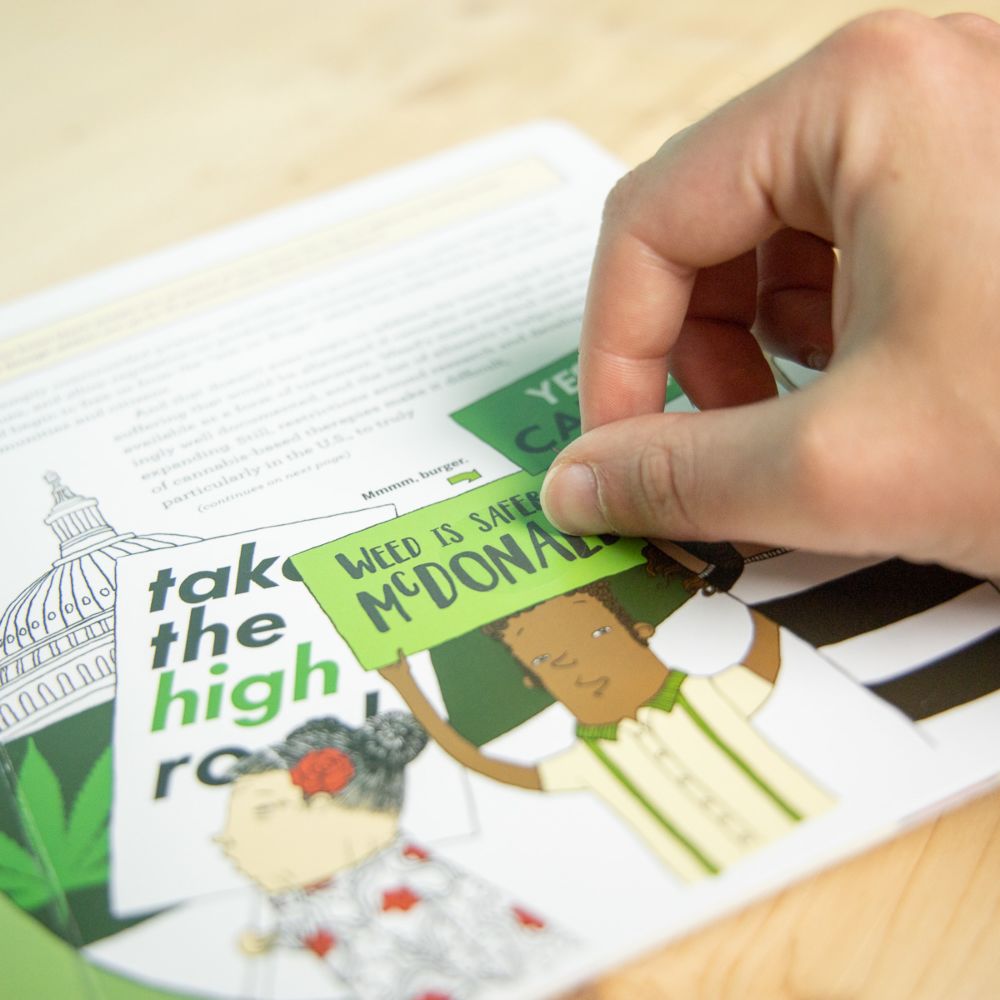 The Scratch & Sniff Book of Weed