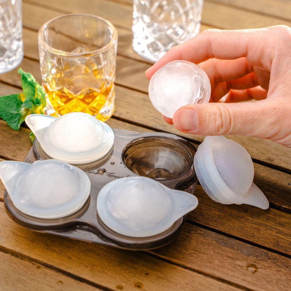 Shot Glasses and Ice Tray Set