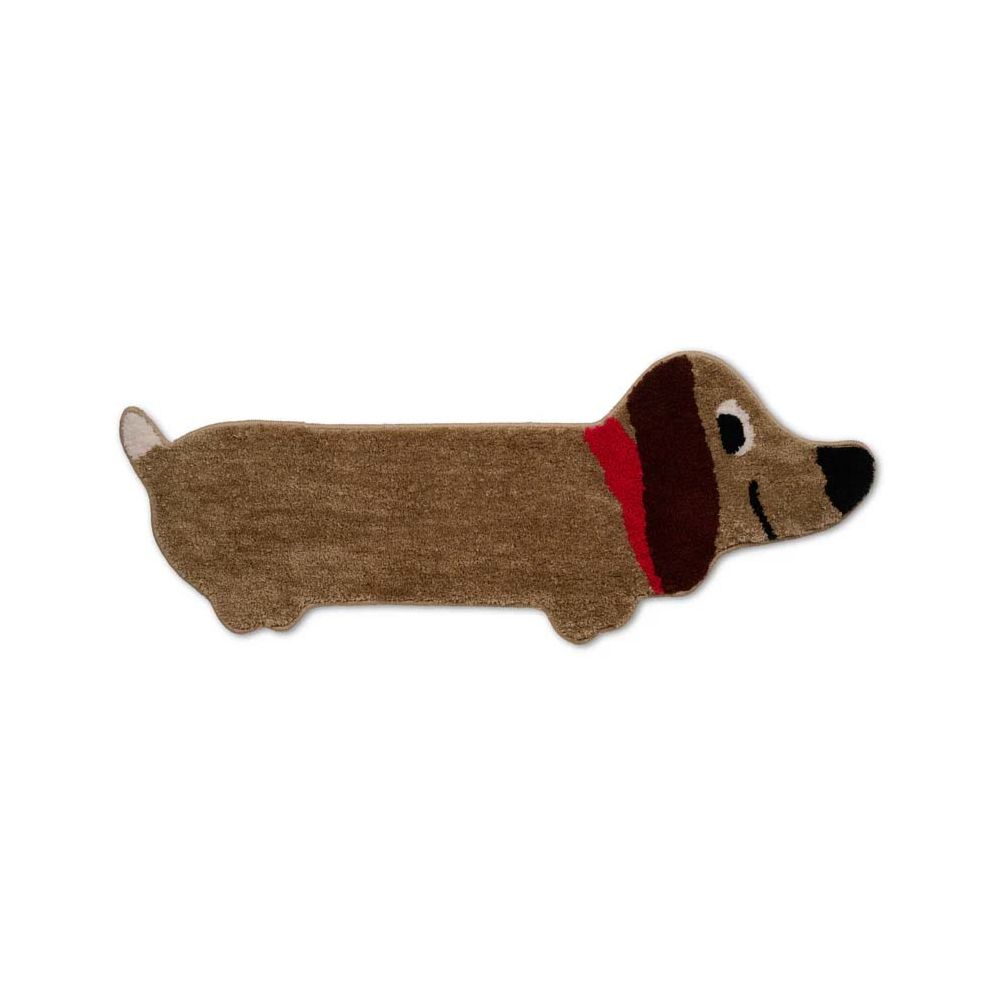 Stretched Sausage Dog Rug