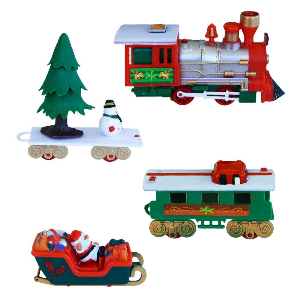 Christmas Tree Train Set